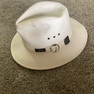 Vintage Disneyland Mickey Mouse Safari Hat Beige Size L Goofey’s Hat Co